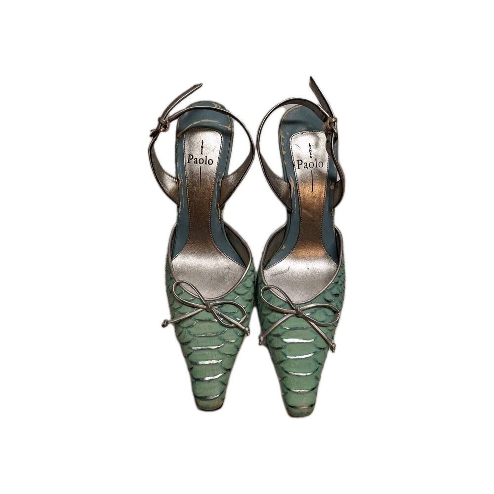 Paolo Sling Back Heels Size 5 M